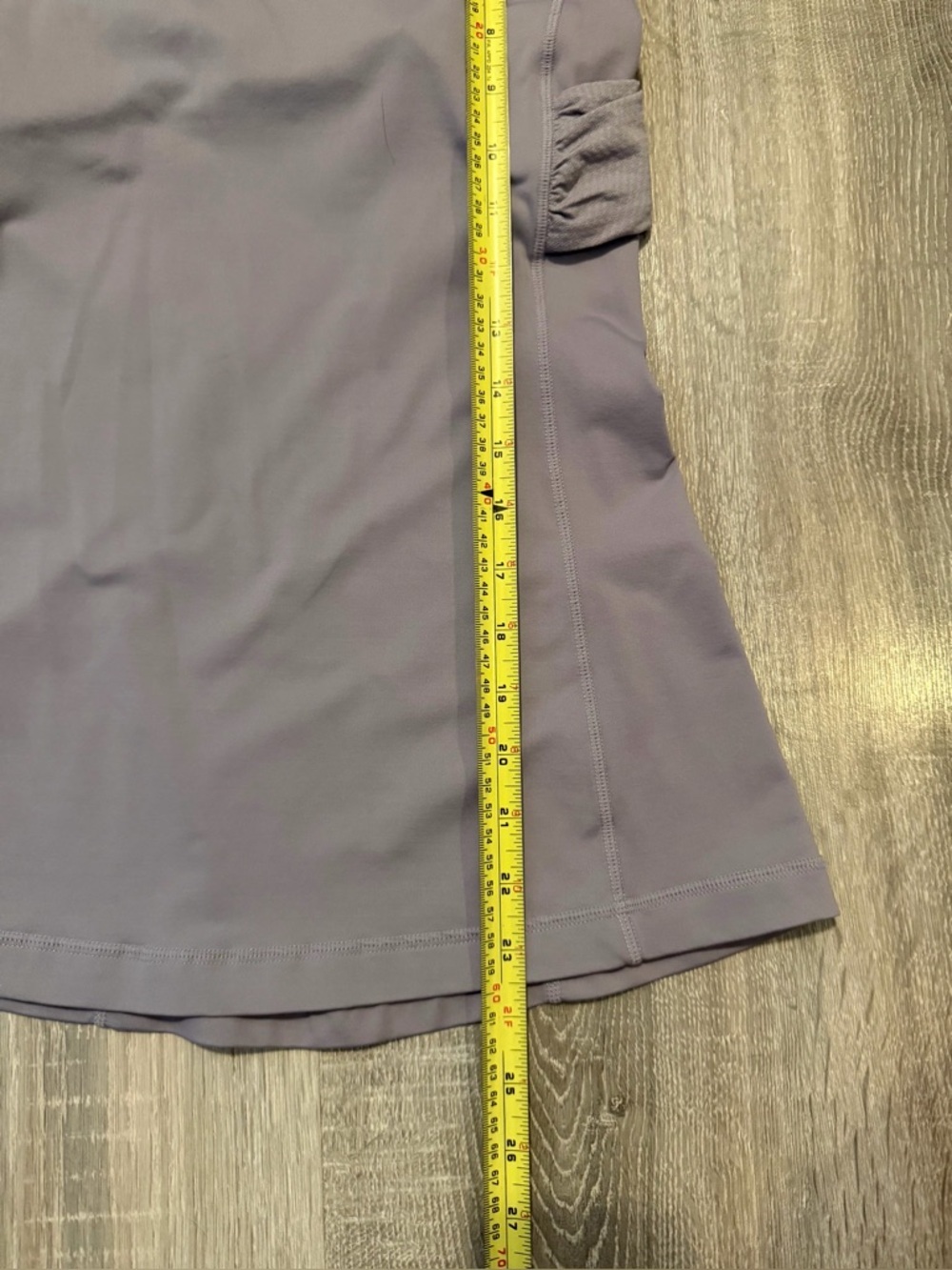 Lululemon Twist Back Tank Top - Purple/Grey - Picture 8 of 8